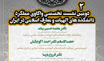 2nd Session of Theology Faculties of Iranian Universities to be held online