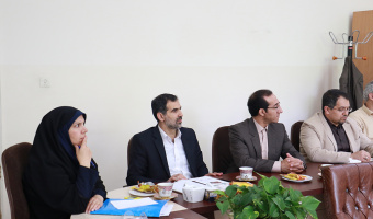 جلسه هیئت رییسه دانشکده  با استادان ناظر انجمن های علمی