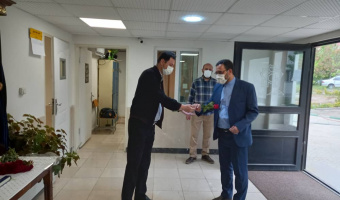 برگزاری آیین استقبال از استادان و دانشجویان دانشکده