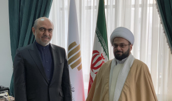 دیدار مسئول امور بین‌الملل دانشکده الهیات با مشاور عالی وزیر امورخارجه