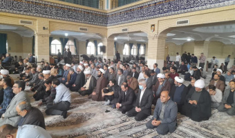 مراسم یادبود جانباز سرافراز دوران دفاع مقدس مرحوم دکتر مهرعلی لطفی در مسجد امام علی(ع) دانشگاه