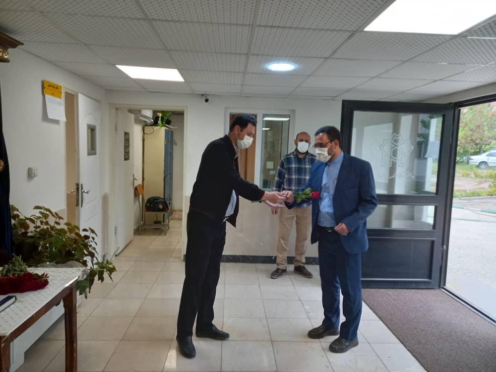 برگزاری آیین استقبال از استادان و دانشجویان دانشکده