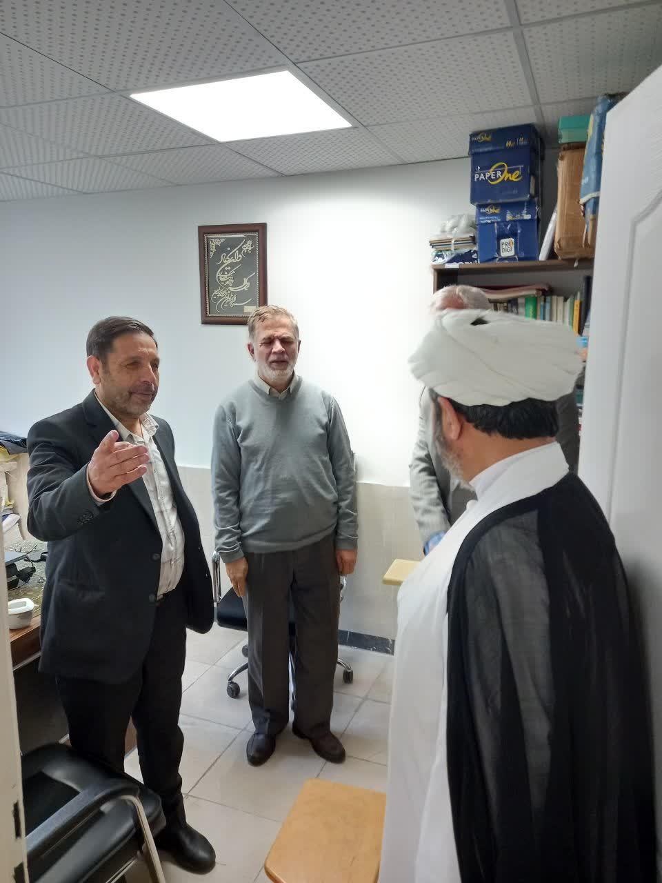 دیدار نوروزی رئیس دانشکده الهیات و معارف اسلامی با حضور در جمع اعضای محترم علمی و اداری