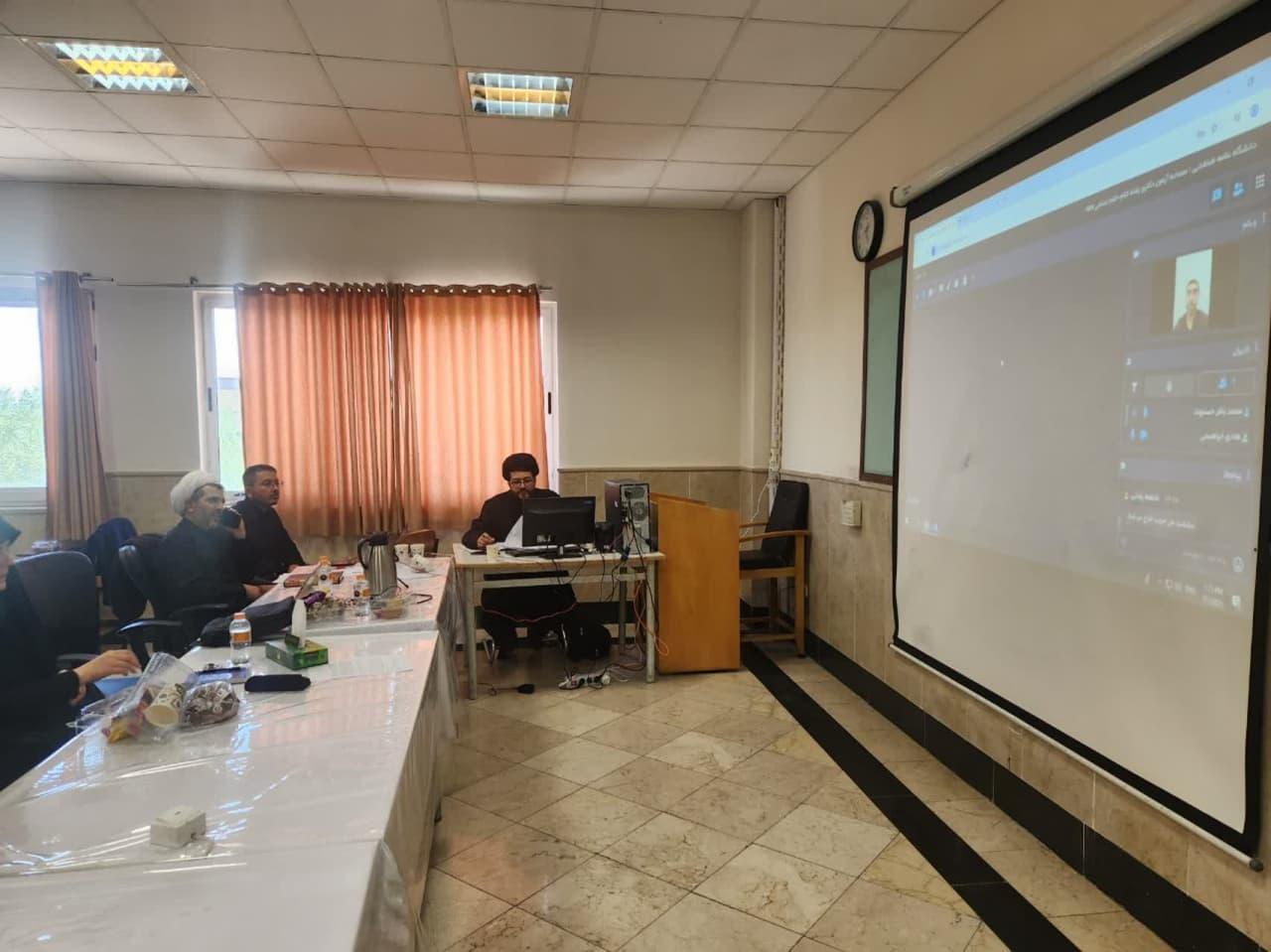 برگزاری جلسات مصاحبه‌های حضوری و مجازی داوطلبان دکتری دانشکده