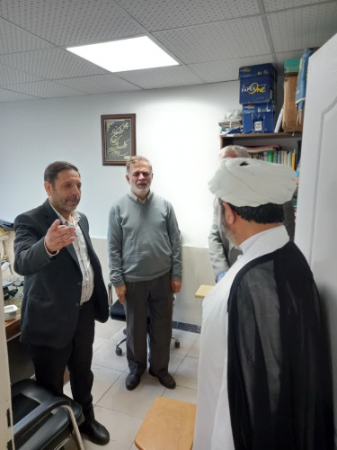 دیدار نوروزی رئیس دانشکده الهیات و معارف اسلامی با حضور در جمع اعضای محترم علمی و اداری